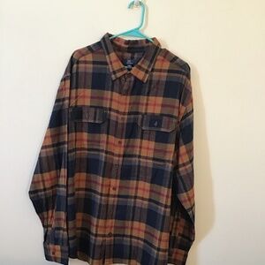 Mens 3XL  Plaid Shirt